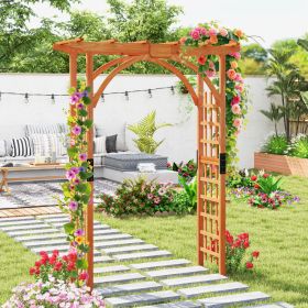 1PC Garden Archway Arch Lattice Trellis Pergola for Climbing Plants and Outdoor Wedding Bridal Decor