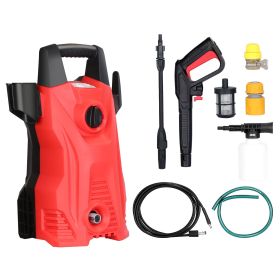 Electric High Pressure Washer 3000PSI Max 2.6GPM Powerful Car Washer Pressure Cleaner with Adjustable Spray Nozzle Soap Dispenser IPX5 Waterproof