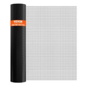 VEVOR Hardware Cloth, 48'' x 50' Galvanized Wire Mesh Roll, 19 Gauge Chicken Wire Fence Roll, Vinyl Coating Metal Wire Mesh for Chicken Coop Barr