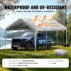 VEVOR Carport Replacement Canopy Cover 10 x 20 ft, Garage Top Tent Shelter Tarp Heavy-Duty Waterproof & UV Protected