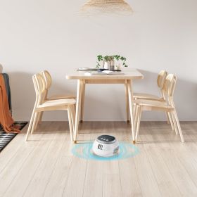 Ultrasonic Pest Chaser - 4KHz to 65KHz, 4 Modes, Strobe Light - Covers 861 - 1292 sq. ft, Safe for Humans & Pets (Color: White)